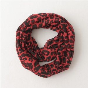 Animal Print Circle Scarf